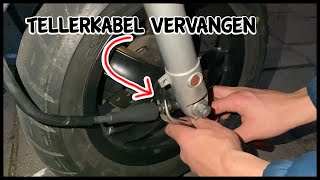 Kilometerteller kabel vervangen  Zipperts [upl. by Parcel]