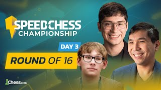 Denis Lazavik vs Wesley So In Clash Of Future vs Present Speed Chess Championship 2024 [upl. by Ennaecarg]