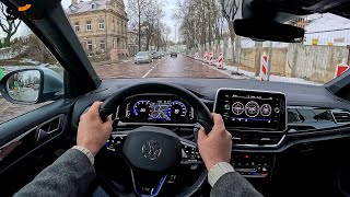 2023 Volkswagen TROC R  20 TSI 300hp 4Motion   POV Test Drive  AMAZING Engine sound [upl. by Bertha]