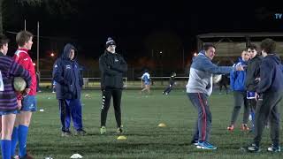 CADRAGE DEFENSIF  A LIsle sur la Sorgue  SKILLS RUGBY [upl. by Radbun]