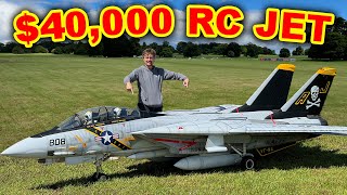 GIANT RC Jet with 2 real Jet Turbine Engines [upl. by Jolie]