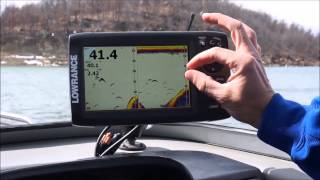 Lowrance elite chirp sonarHub and lowranceProstaff [upl. by Enelehcim]