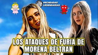 Los ATAQUES DE FURIA de Morena Beltran en su Carrera [upl. by Ahsikyw]