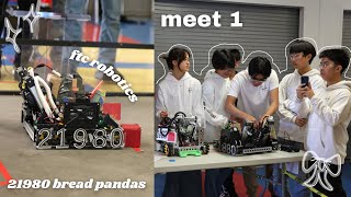 Robotics Vlog🍞🐼 Meet 1 [upl. by Vassar746]