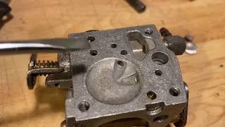 Tillotson Carb Rebuild Repair Homelite Super XL [upl. by Wallace]