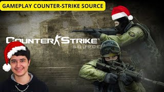 LIVE GAMEPLAY COUNTERSTRIKE SOURCE ESPECIAL DE NATAL [upl. by Senoj849]