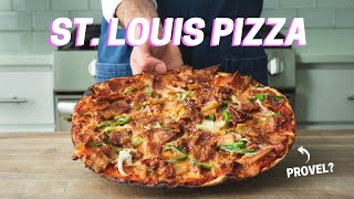 ST LOUIS STYLE PIZZA amp whats up with PROVEL [upl. by Itoyj716]