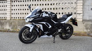 Test Kawasaki Ninja 650 2020 [upl. by Kimmi]