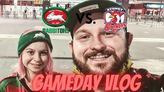 Rabbitohs Vs Roosters Gameday Vlog  Suncorp Stadium [upl. by Ajile]