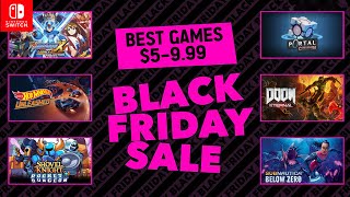 30 Best eShop Games Under 10 Nintendo Switch Black Friday eShop Sale [upl. by Elletsirhc]