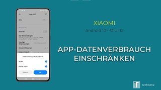 Datenverbrauch einschränken  Xiaomi Android 10  MIUI 12 [upl. by Ynaffital]