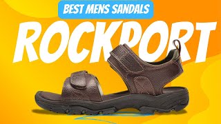 Best LEATHER Sandals for Men Revealed Rockport Mens Rocklake [upl. by Laura]