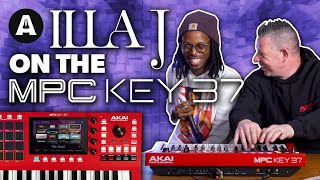 Illa J on the Akai MPC Key 37 [upl. by Tiras]