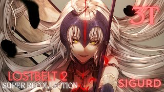 FGOAA Lostbelt 2 Sigurd Super Recollection Quest  Jalter 3T Sect 12 55 [upl. by Sothena]