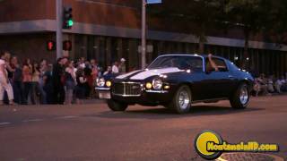 quotBurn The Pointquot Classic Car Parade  Billings Montana [upl. by Naihr]