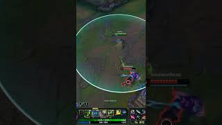 Didn’t need to flash but panicked 😂🙈 leagueoflegends [upl. by Molohs]