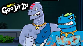 Dino Power ⚡️ HEROES OF GOO JIT ZU  New Compilation  Cartoon For Kids [upl. by Ancalin]