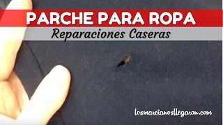 Técnica Para Parche En Ropa Rota [upl. by Ja]