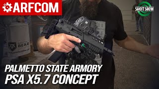 PSA X57 Concept  Palmettos State Armory  Shot Show 2024 [upl. by Eisle]