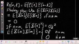 GaussMarkov Process Correlation Function [upl. by Pegg939]