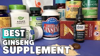 Best Ginseng Supplement in 2024 Top 10 Picks [upl. by Acinehs127]