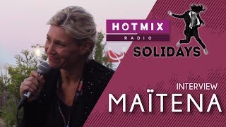 Solidays  Maitena Biraben Interview Hotmixradio [upl. by Epilif218]