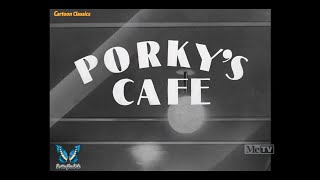 Looney Tunes Porkys Cafe 1942 [upl. by Lever]