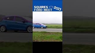 FORD FIESTA MARMITE arriving at Squires FORD MEET 2023 MARMITE ford shorts [upl. by Maxantia174]