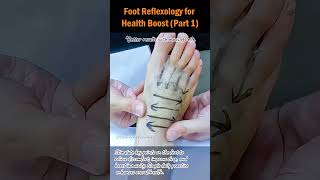 Foot Reflexology for Health Boost Part 1 [upl. by Evy]