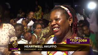 Nsoromma Season 6 Heartwell Akuffo performed Enjoyment by Kidi [upl. by Laeynad]