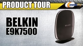 Newegg TV BELKIN E9K7500 Wireless N750 Dual Band N Router Product Tour [upl. by Emmye]