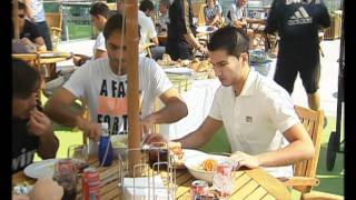 Mourinho invites the Real Madrid squad to BBQ after training [upl. by Selway]