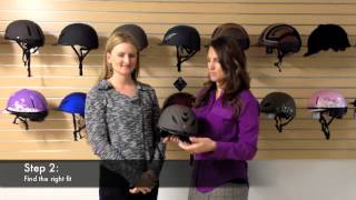 How to Fit a Horseback Riding Helmet [upl. by Barling]