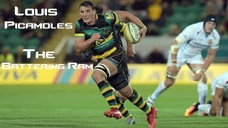 Louis Picamoles The Battering Ram Best Tries Steps and Bump offs HD [upl. by Sivek]