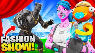 I let a 9 YEAR OLD Host my FASHION SHOW Fortnite [upl. by Hamner]