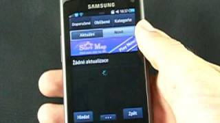 Samsung S8500 Wave  obchod Samsung Apps [upl. by Acimat790]