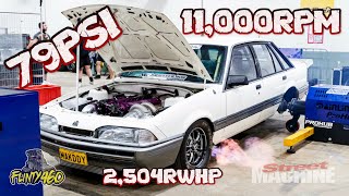 SUMMERNATS DYNO RECORD GETS BROKEN BY A 6 CYLINDER [upl. by Trinee]