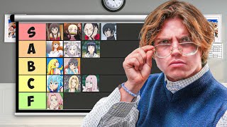 We Made a Waifu Tier List at School [upl. by Haizek]