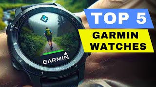 Top 5 Best Garmin Watches 2024 Review  Best Garmin Smartwatch For All Budget  Comparison [upl. by Fonda800]