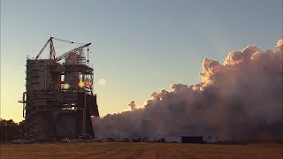 SLS RS25 Engine Test 15 November 2018 [upl. by Henson962]