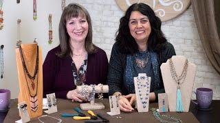 Artbeads Cafe  OneStep Looper Wonders with Cynthia Kimura and Cheri Carlson [upl. by Brosy541]