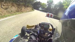 Montée Historique du Ventoux 2014  Karting 125cc [upl. by Murvyn]