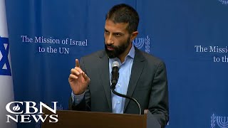 Son of Hamas CoFounder Denounces Group at UN Exposes Savage Indoctrination of Palestinian Kids [upl. by Kendre]