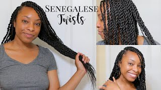 HOW TO  Senegalese Twists FOR BEGINNERS  StepbyStep Tutorial LAST FOR WEEKS [upl. by Chuch477]