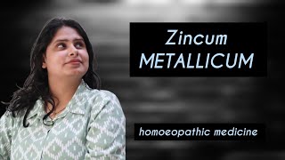 Zincum METALLICUM Homoeopathic medicine  keynote of Homoeopathic medicine [upl. by Adham360]