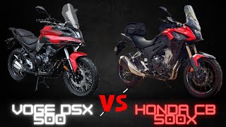 VOGE DSX 500 İNCELEME VS Honda CB 500X [upl. by Ellinad]