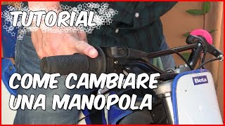 Tutorial Come Cambiare le Manopole della Moto [upl. by Reinold]