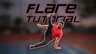 COMO FAZER FLARE  LEARN HOW TO FLARE  BREAKDANCE TUTORIAL [upl. by Naval]