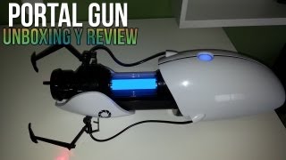 PORTAL GUN Unboxing y review con luces y sonidos [upl. by Luhey451]