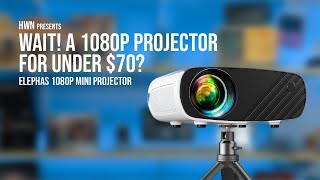 Elephas 1080p Mini Projector Review [upl. by Pravit934]